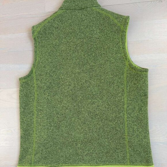 Great Condition Men's Patagonia Better Sweater Full Zip Vest in Green Size Large - Picture 2 of 3